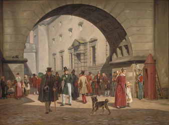 Das Gefängnis von Kopenhagen, 1831
